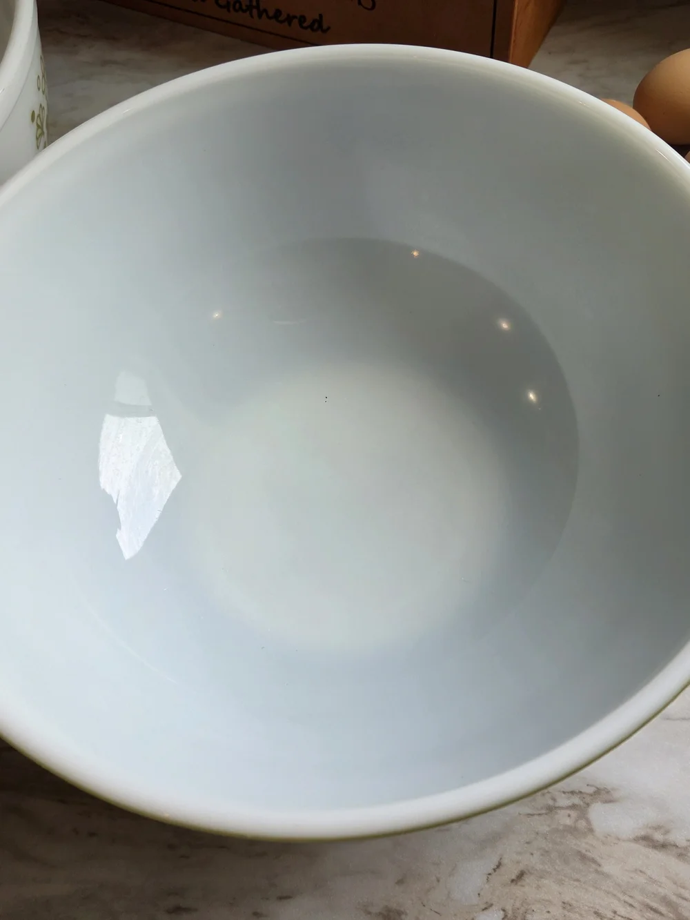 Pyrex Olive Green 404 Mixing Bowl - Good Using Condition
